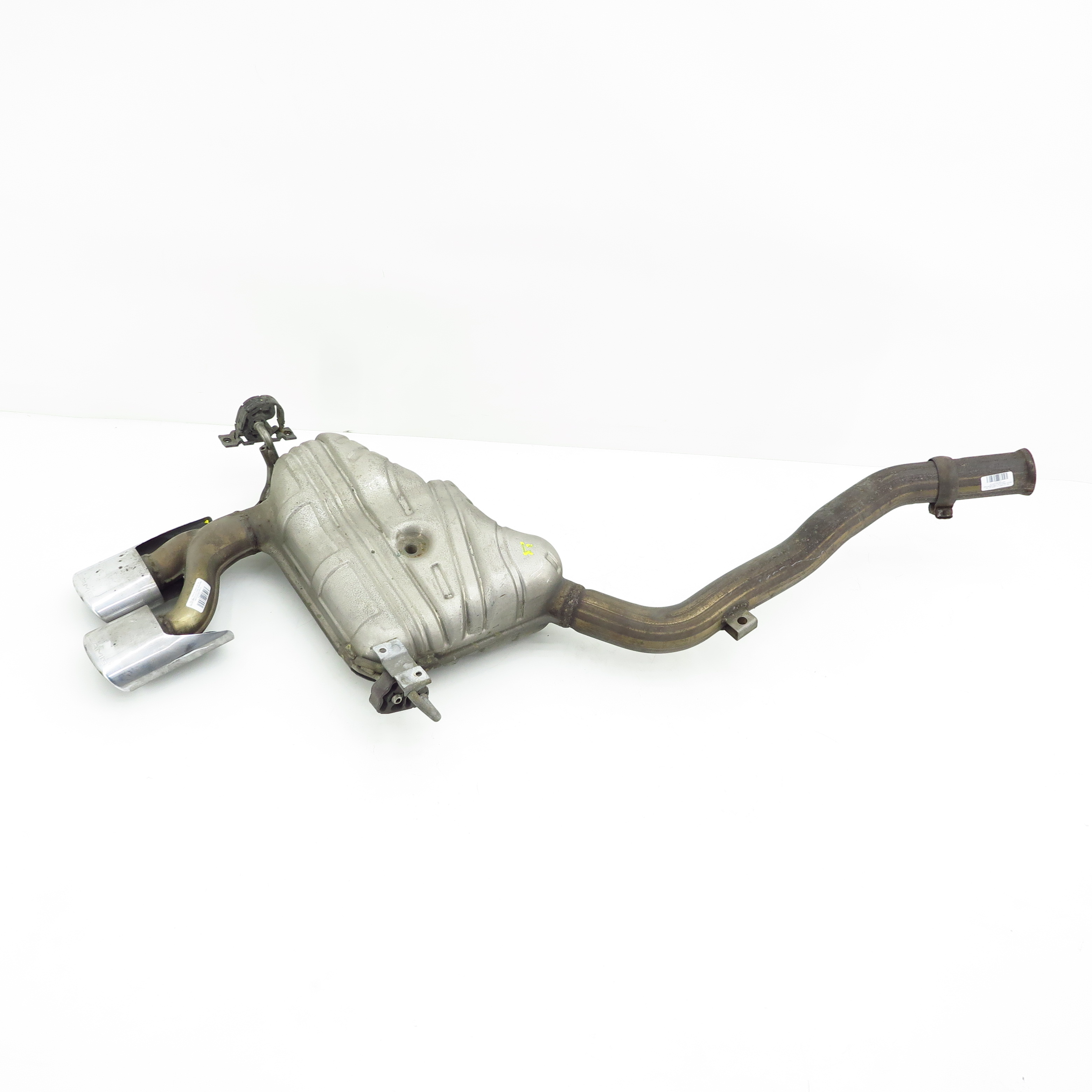 Rear Exhaust Silencer Left Mercedes W164 Ml 63 Amg 87868 Km