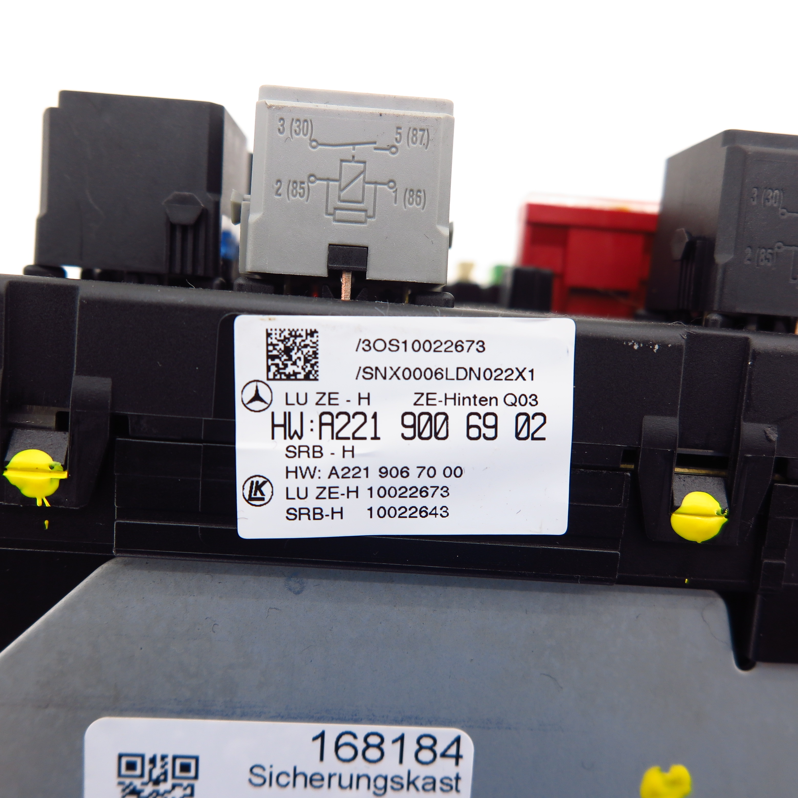 fuse Box Rear Mercedes SClass W221 A2219067000 SAM ECU eBay